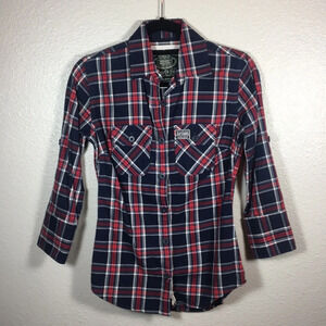 NEW*Superdry Denim Goods Manufacturers‎  Shirt